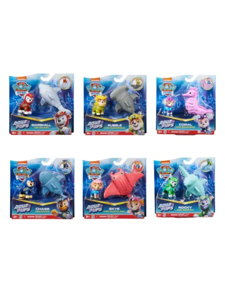 PAW PATROL PERSONAGGI TEMATIZZATI AQUA PUPS ASSORTIMENTO (6065411)
