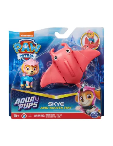 PAW PATROL PERSONAGGI TEMATIZZATI AQUA PUPS...