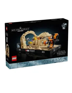 LEGO Star Wars Diorama Gara degli sgusci su Mos Espa