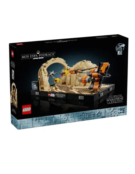LEGO Star Wars Diorama Gara degli sgusci su Mos Espa