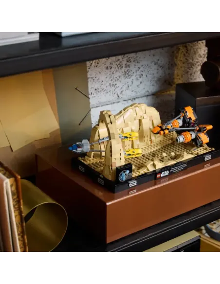 LEGO Star Wars Diorama Gara degli sgusci su Mos Espa