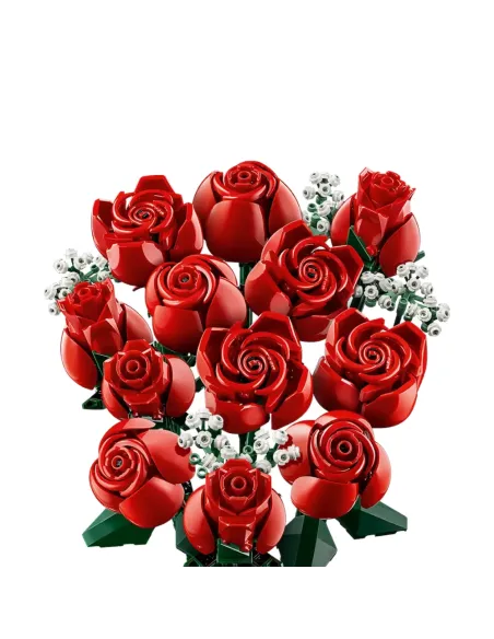 LEGO Botanicals 10328 Bouquet di Rose, Set Fiori Finti per Adulti, Idea Regalo per Donna o Uomo dalla Collezione Botanica