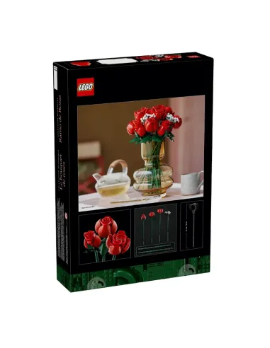LEGO Botanicals 10328 Bouquet di Rose, Set...
