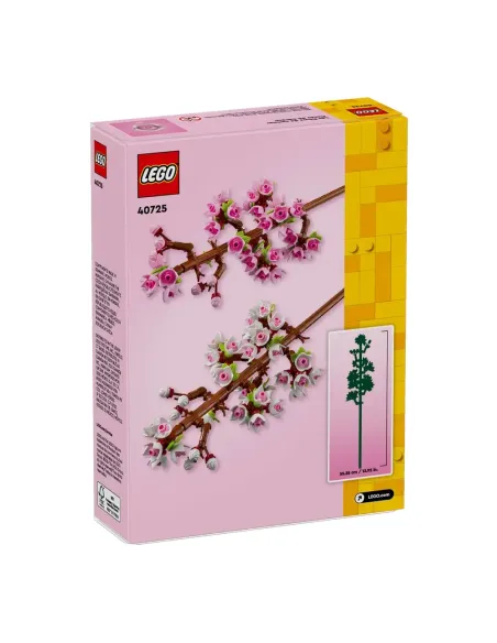 LEGO Botanicals 40725 Fiori di Ciliegio, Set per Adulti, Bambine e Bambini da 8+, Regalo Collezione Botanica per Donna o Uomo