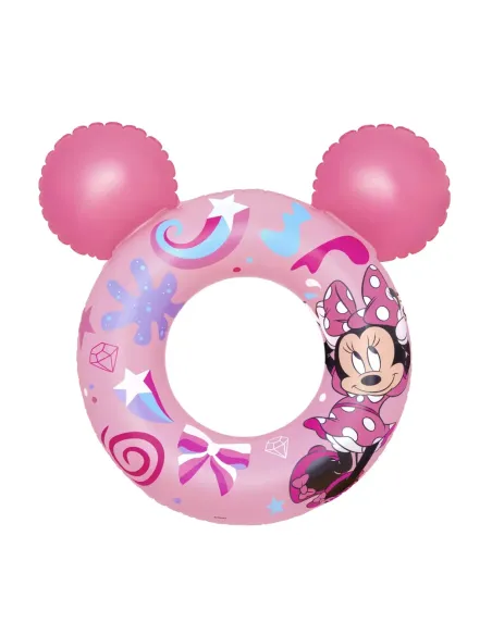 Bestway 9102N galleggiante da piscina e da spiaggia Rosa Immagine PVC Anello di nuoto
