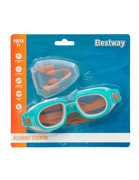 Bestway 26034 kit da nuoto Blu, Trasparente Bambino