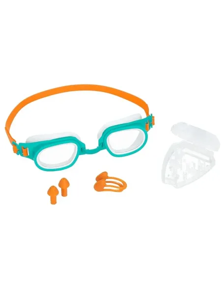 Bestway 26034 kit da nuoto Blu, Trasparente Bambino