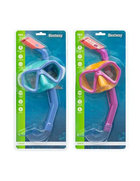 Bestway 24023 maschera per immersioni Policarbonato Multicolore Adulto