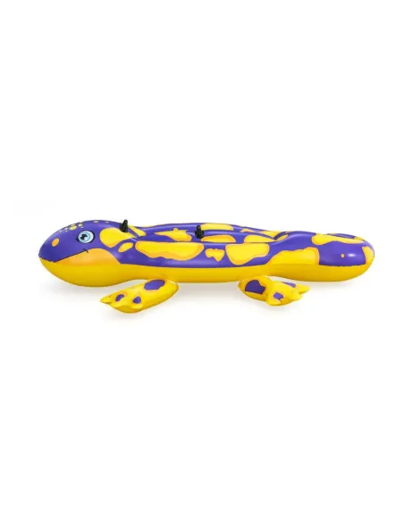 Bestway 41502 galleggiante da piscina e da spiaggia Viola, Giallo Monocromatico Cloruro di polivinile (PVC) Gonfiabile cavalcabi