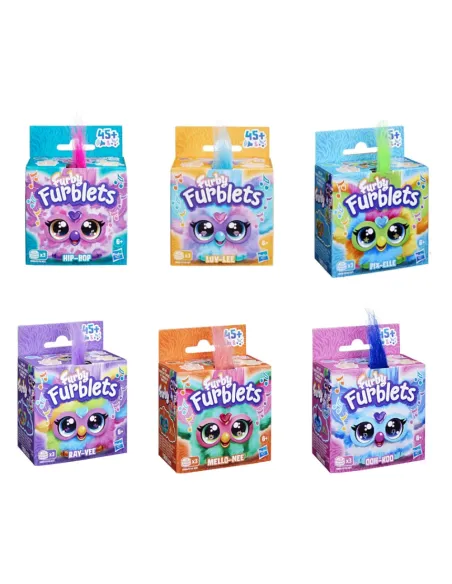 Furby Furblets, giocattoli di peluche interattivi assortiti