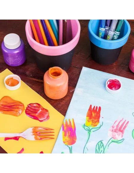 Crayola 54-1207G pittura ad acqua Multi 60 ml Vasetto 10 pz