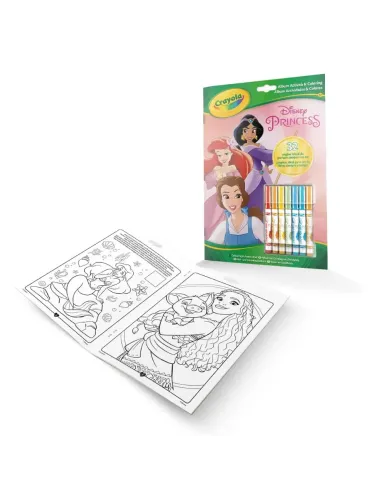 CRAYOLA ALBUM ATTIVITA' - COLORING PRINCESS...