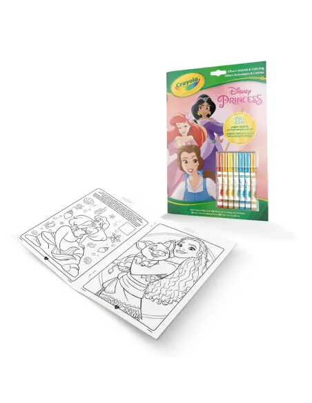 CRAYOLA ALBUM ATTIVITA' - COLORING PRINCESS  (5807)