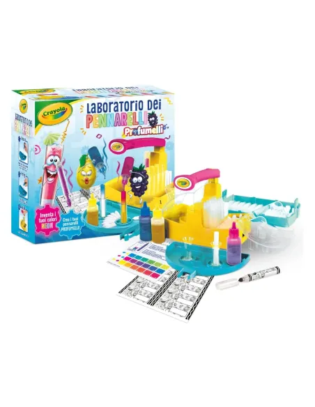 Crayola Laboratorio dei Pennarelli Profumelli Neon