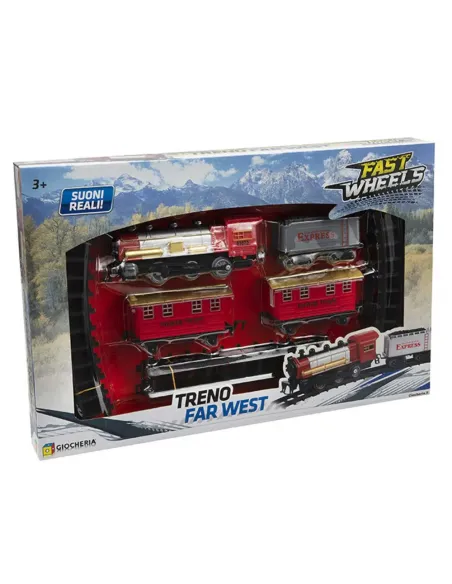 MODELLINO TRENO FAR WEST LUCI E SUONI (GGI190111)