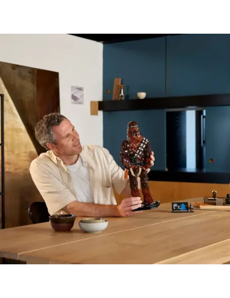 LEGO Star Wars 75371 Chewbacca, Kit Modellismo per Adulti da Collezione 40° Anniversario Il Ritorno dello Jedi, Idea Regalo