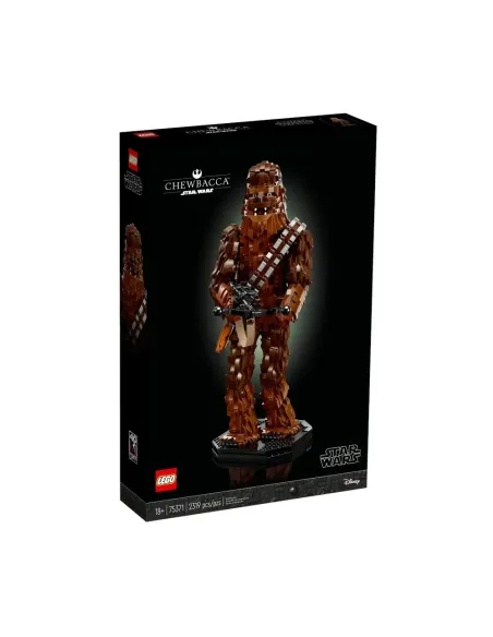 LEGO Star Wars 75371 Chewbacca, Kit Modellismo per Adulti da Collezione 40° Anniversario Il Ritorno dello Jedi, Idea Regalo