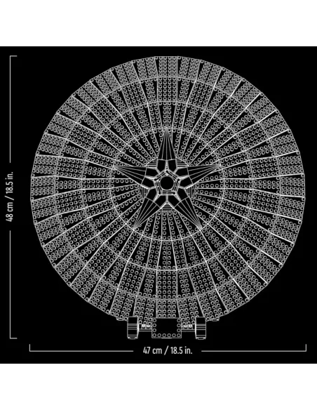LEGO Marvel Super Heroes 76262 Marvel Scudo di Captain America, Kit di Costruzione Avengers per Adulti con Minifigure, Targhetta