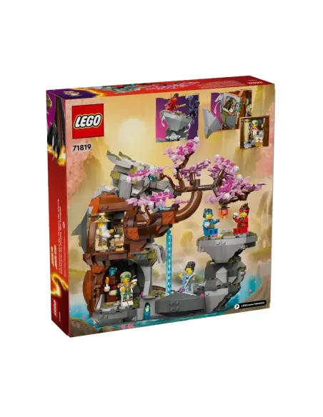 LEGO NINJAGO 71819 Santuario della Pietra del Drago Giocattolo, Giochi per Bambini 13+, 6 Minifigure e Campo di Addestramento