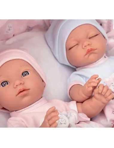 ARIAS GEMELLI 28 CM CON CULLA (POS220044)