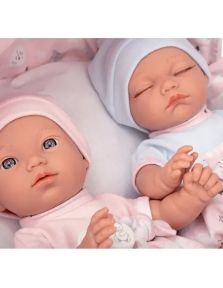 ARIAS GEMELLI 28 CM CON CULLA (POS220044)