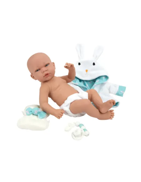 ARIAS BEBE 38 CM AZZURRO BAGNETTO (POS220172)