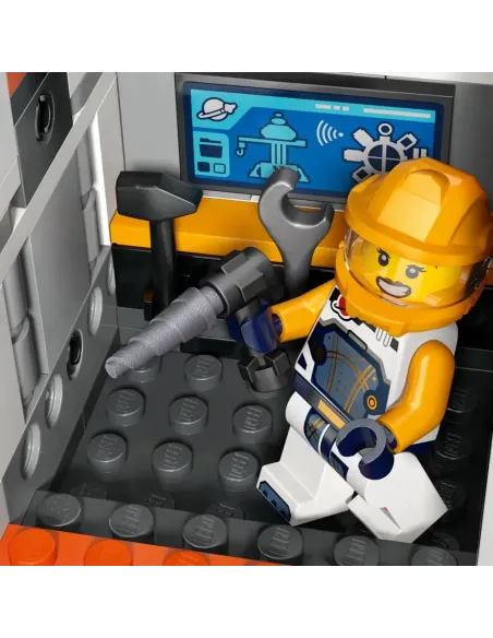 LEGO City 60433 Stazione Spaziale Modulare, Modellino da Costruire per Collegare Astronavi e Moduli, Gioco per Bambini da 7+