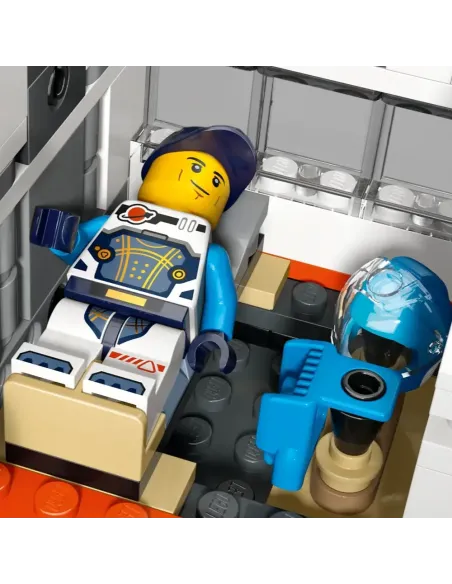 LEGO City 60433 Stazione Spaziale Modulare, Modellino da Costruire per Collegare Astronavi e Moduli, Gioco per Bambini da 7+