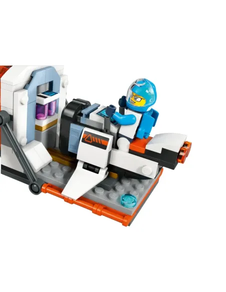 LEGO City 60433 Stazione Spaziale Modulare, Modellino da Costruire per Collegare Astronavi e Moduli, Gioco per Bambini da 7+