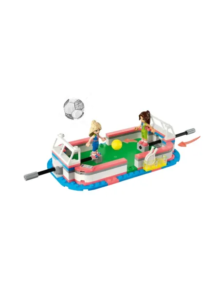 LEGO Friends 41744 Centro Sportivo, Gioco del Calcio, Basket, Tennis, Parete da Arrampicata e 4 Mini Bamboline per Bambini 8+