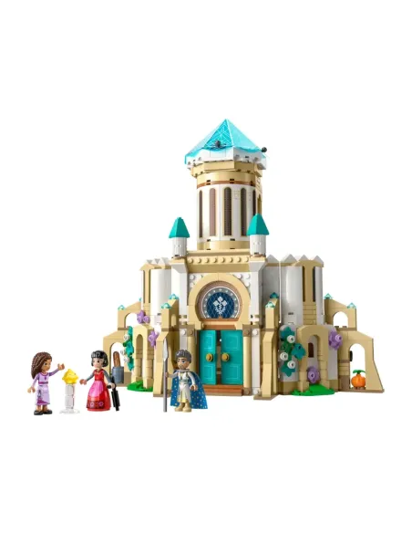 LEGO Disney Princess Disney Wish 43224 Il Castello di Re Magnifico, Gioco da Costruire dal Film Wish con Mini Bamboline, Regalo 