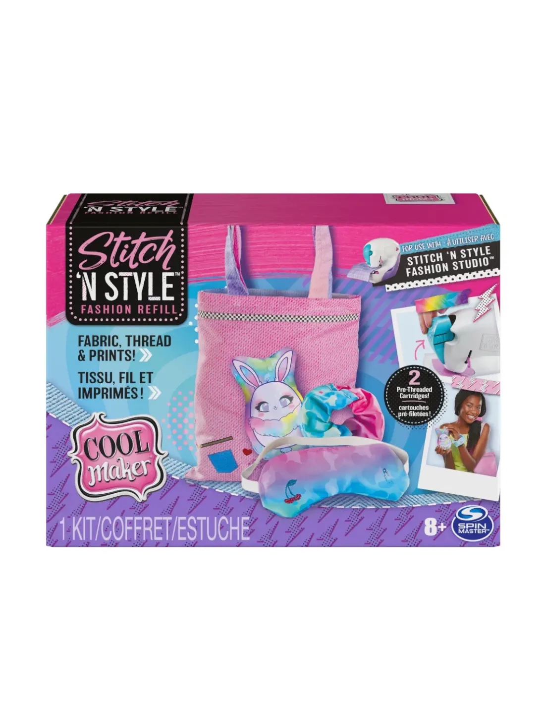 COOL MAKER MACCHINA DA CUCIRE REFILL 6064817, ricarica Toysland