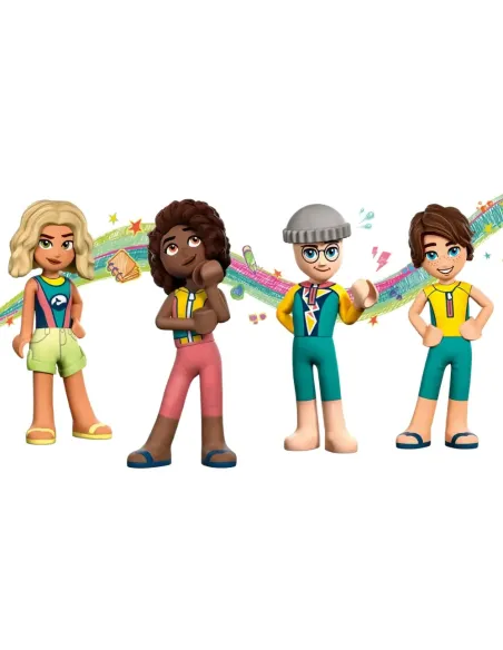 LEGO Friends 41734 Catamarano di Salvataggio, Barca Giocattolo con Animali e Sottomarino, Set Educativo, Regalo per Bambini 7+