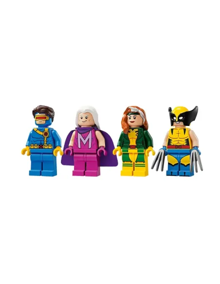 LEGO | Marvel 76281 X-Jet di X-Men, Aereo Giocattolo per Bambini di 8+ Anni, Modellino da Costruire con Minifigure di Supereroi