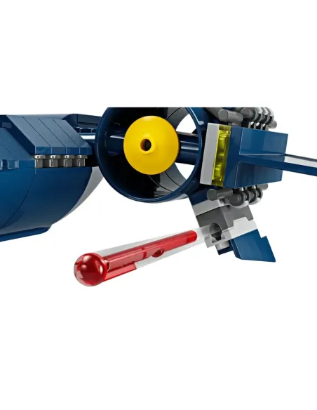 LEGO | Marvel 76281 X-Jet di X-Men, Aereo Giocattolo per Bambini di 8+ Anni, Modellino da Costruire con Minifigure di Supereroi