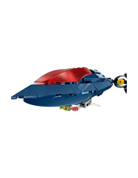LEGO | Marvel 76281 X-Jet di X-Men, Aereo Giocattolo per Bambini di 8+ Anni, Modellino da Costruire con Minifigure di Supereroi