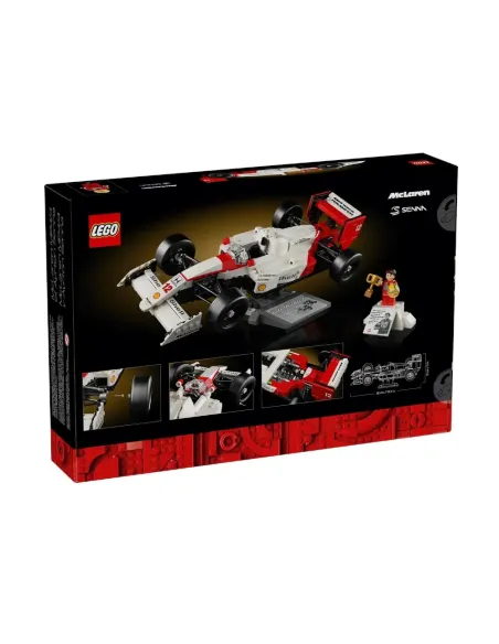 LEGO ICONS McLaren MP4/4 e Ayrton Senna