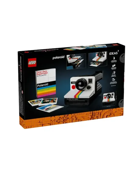LEGO Ideas Fotocamera Polaroid OneStep SX-70 21345 Modellismo da Costruire per Adulti, Regali Creativi, Oggetti da Collezione