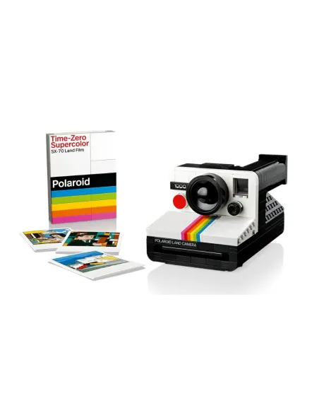LEGO Ideas Fotocamera Polaroid OneStep SX-70 21345 Modellismo da Costruire per Adulti, Regali Creativi, Oggetti da Collezione