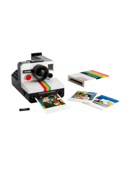 LEGO Ideas Fotocamera Polaroid OneStep SX-70 21345 Modellismo da Costruire per Adulti, Regali Creativi, Oggetti da Collezione