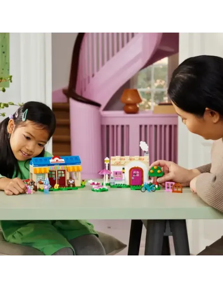 LEGO Animal Crossing 77050 Bottega di Nook e casa di Grinfia, Giochi Creativi per Bambini 7+ con Negozio e Casa Giocattolo