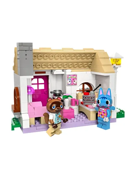 LEGO Animal Crossing 77050 Bottega di Nook e casa di Grinfia, Giochi Creativi per Bambini 7+ con Negozio e Casa Giocattolo