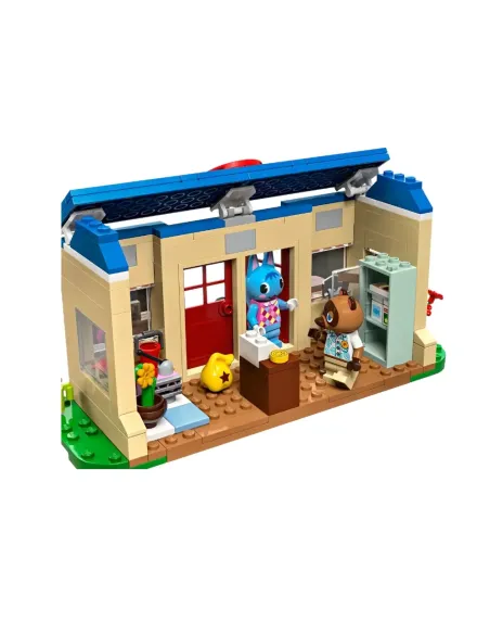 LEGO Animal Crossing 77050 Bottega di Nook e casa di Grinfia, Giochi Creativi per Bambini 7+ con Negozio e Casa Giocattolo