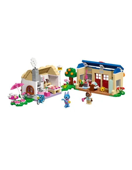 LEGO Animal Crossing 77050 Bottega di Nook e casa di Grinfia, Giochi Creativi per Bambini 7+ con Negozio e Casa Giocattolo