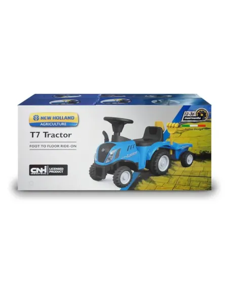TRATTORE RIDE ON NEW HOLLAND con RIMORCHIO (100050236)