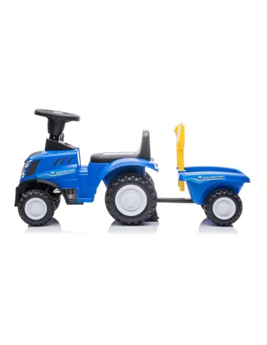 TRATTORE RIDE ON NEW HOLLAND con RIMORCHIO...