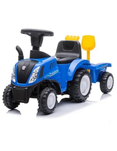 TRATTORE RIDE ON NEW HOLLAND con RIMORCHIO...