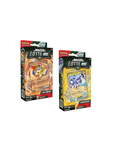 POKEMON MAZZI LOTTE EX MIRAIDON \ VICTINI...