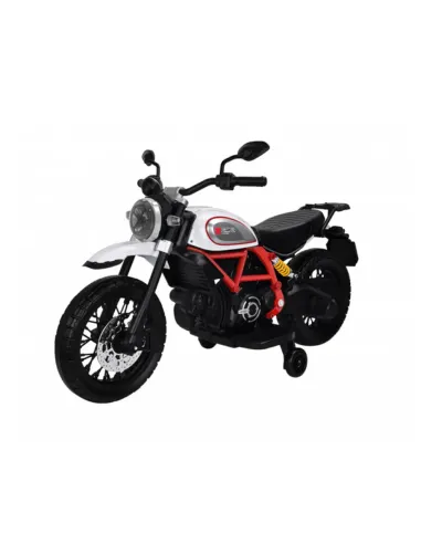 MOTO ELETTRICA 12V DUCATI SCRAMBLER DESERT SLED...