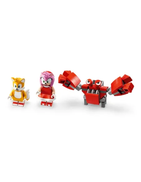 LEGO Sonic the Hedgehog 76992 L’Isola del Soccorso Animale di Amy, Giocattolo con 6 Personaggi, Regalo per Bambini dai 7 Anni